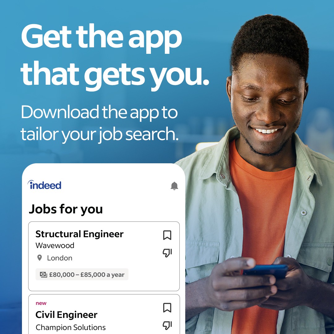 Indeed · Native Search ad