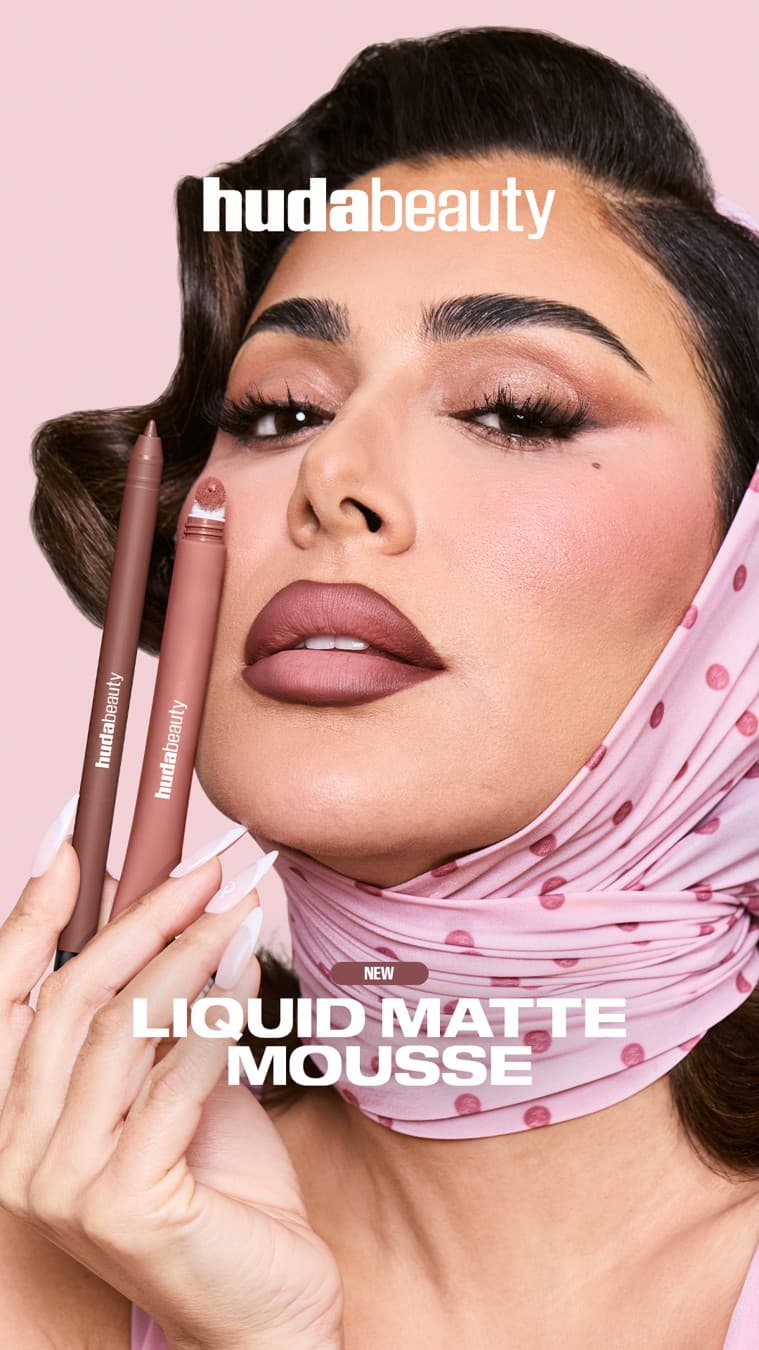 Huda Beauty · Editorial ad