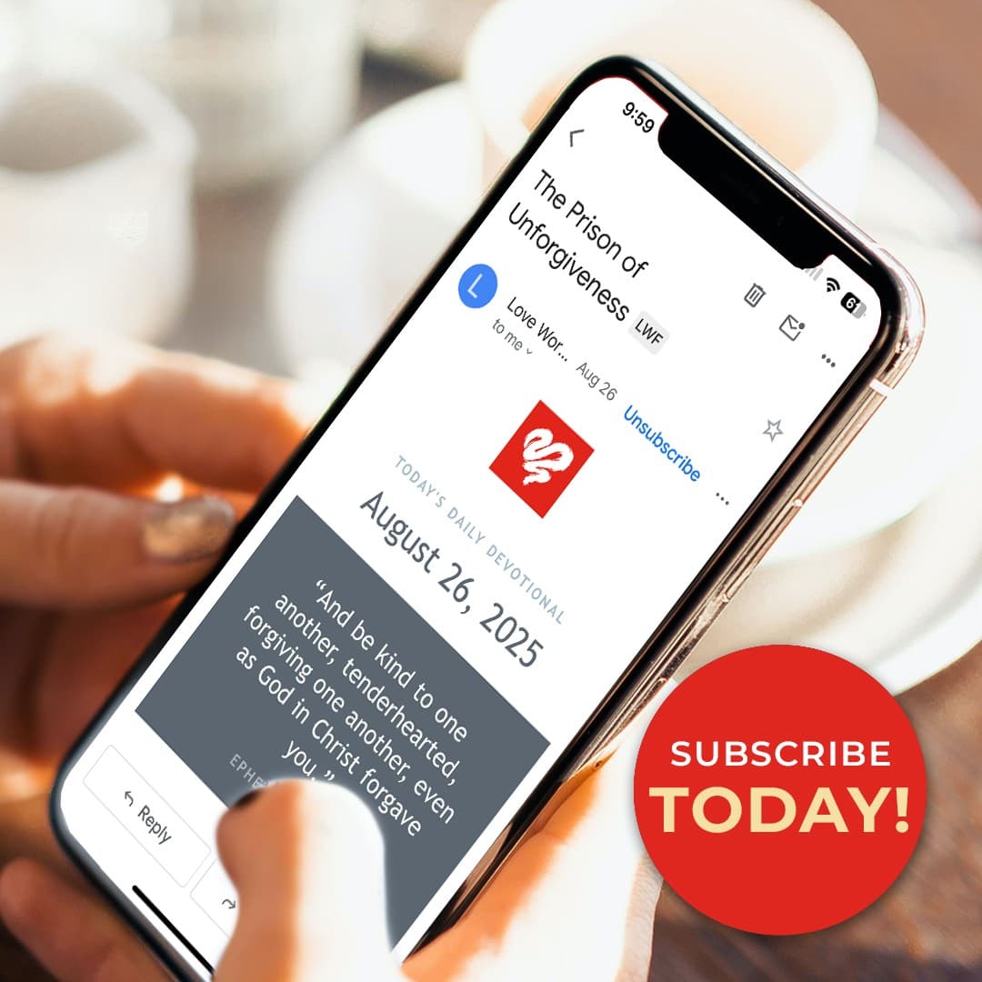 Love Worth Finding Ministries · Email Mockup ad