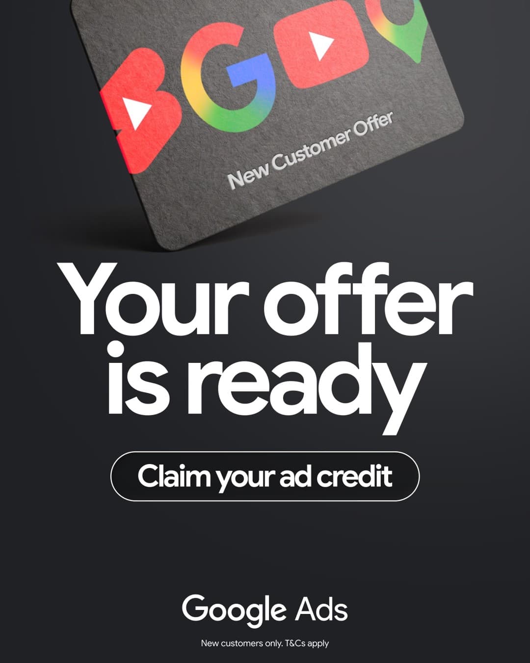 Google Ads · Offer-First Banner ad