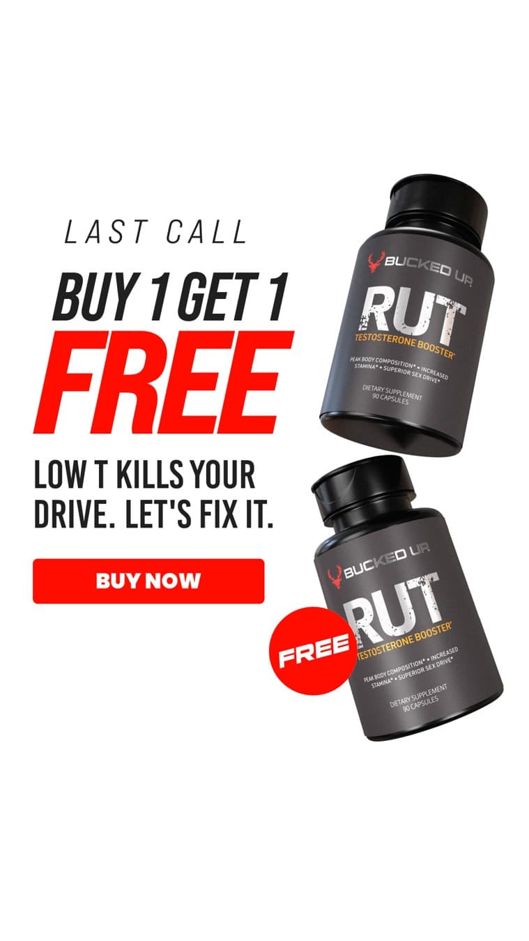 Bucked Up · Offer-First Banner ad