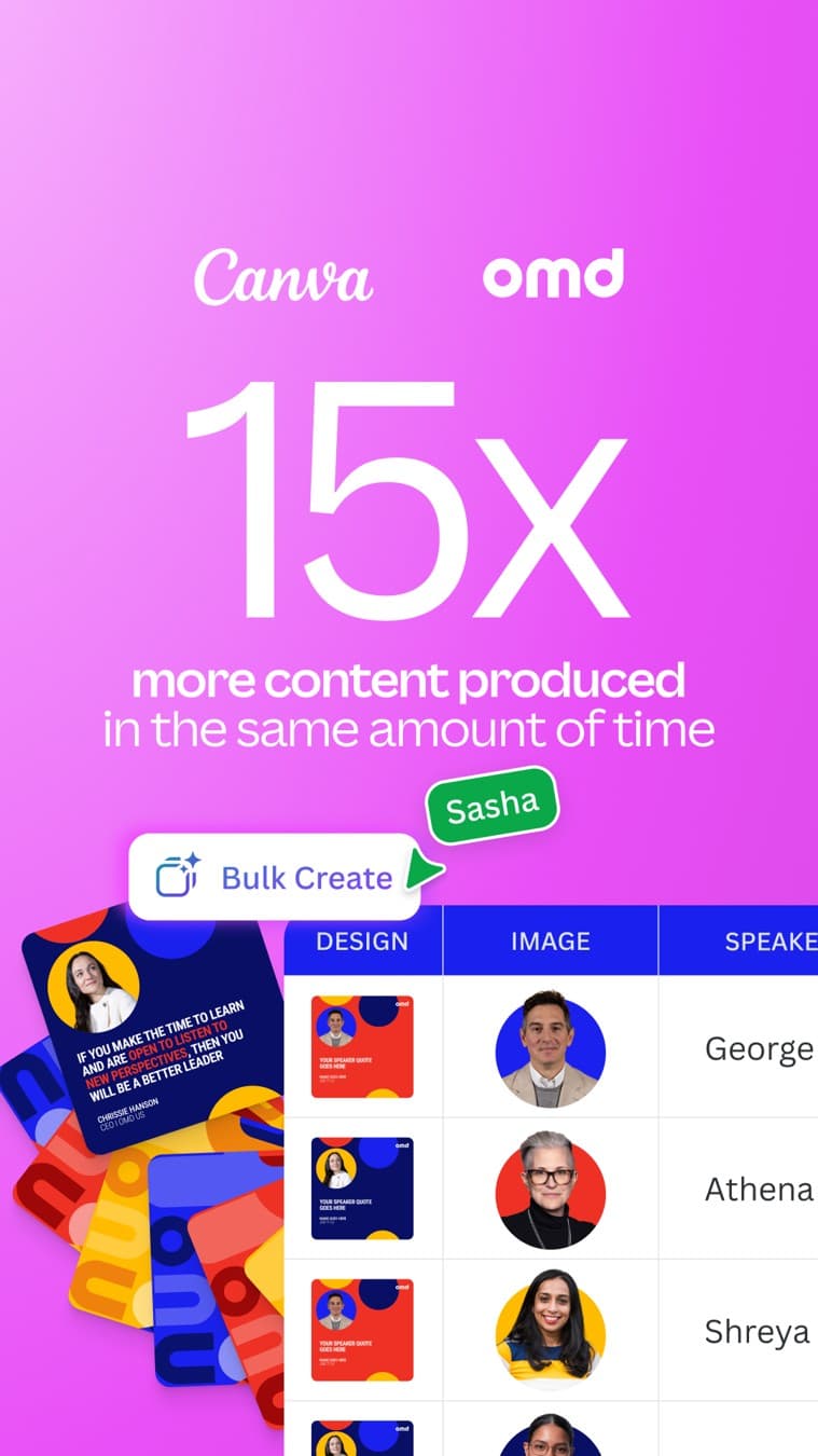 Canva · Statistic ad
