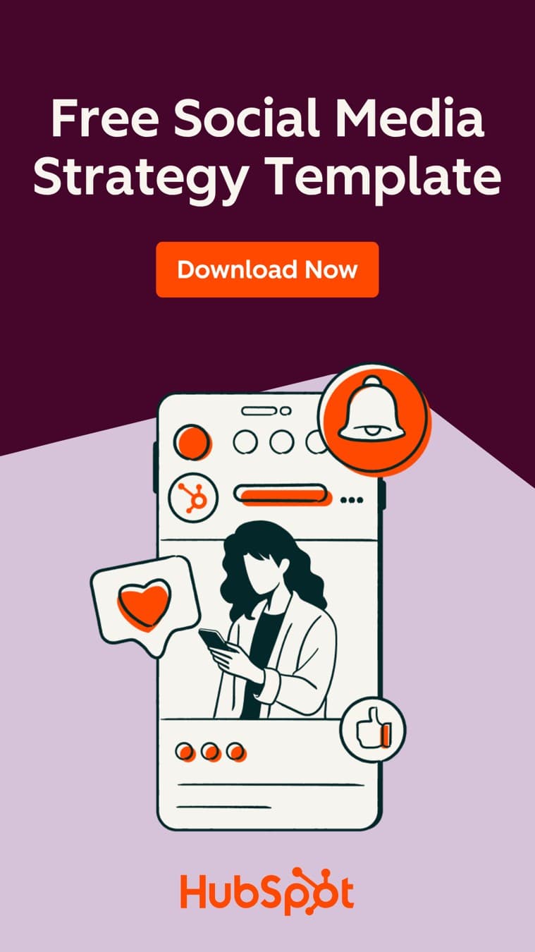 HubSpot · Social Media Mockup ad