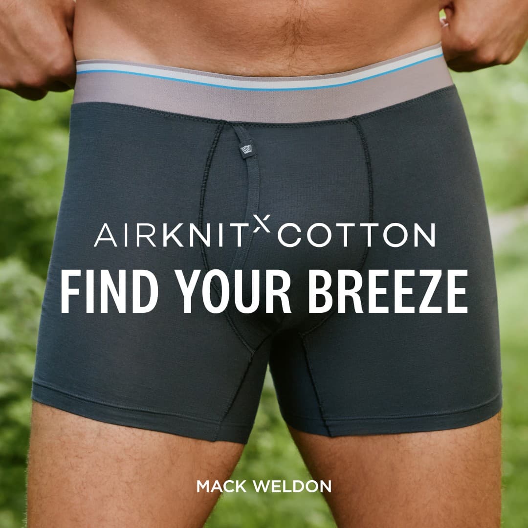 Mack Weldon · Product Image ad