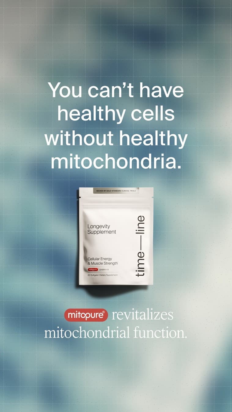 Timeline Longevity · Product Image ad