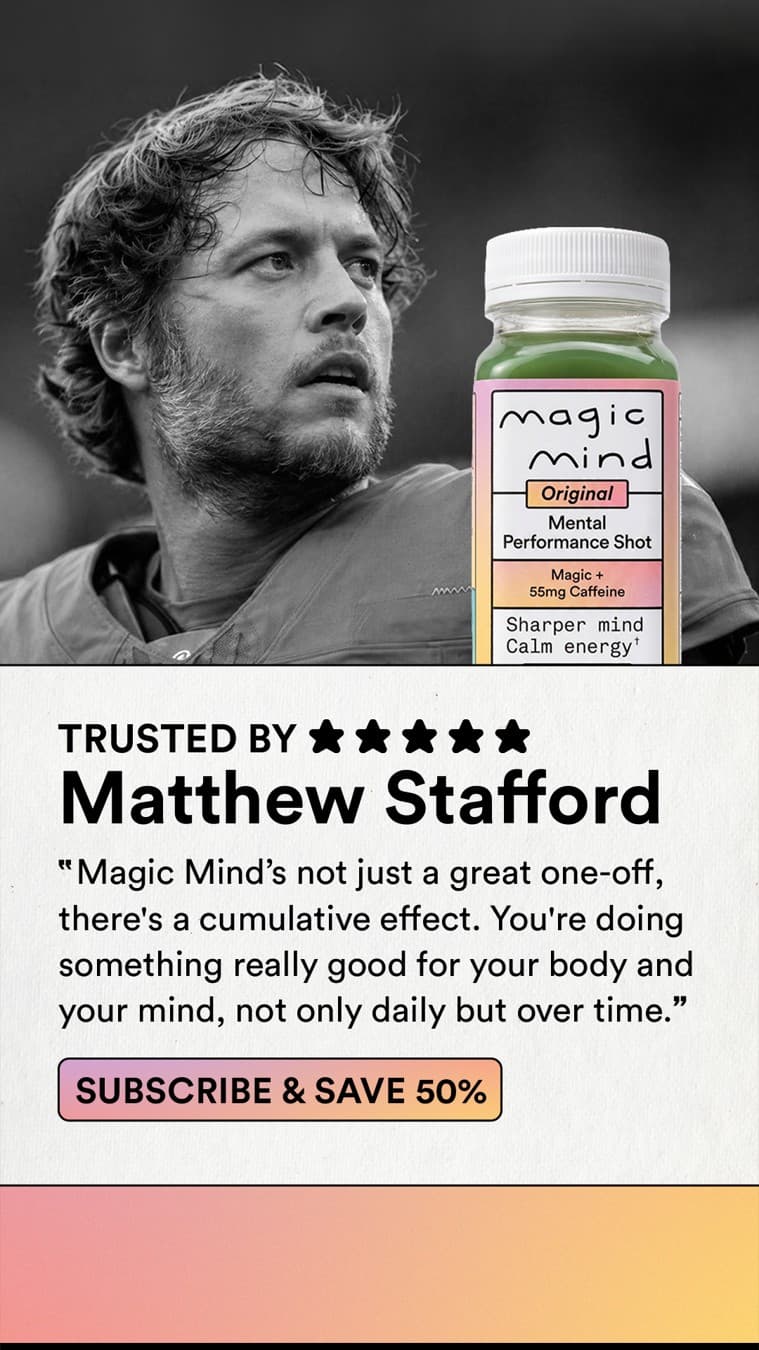 Magic Mind · Review ad