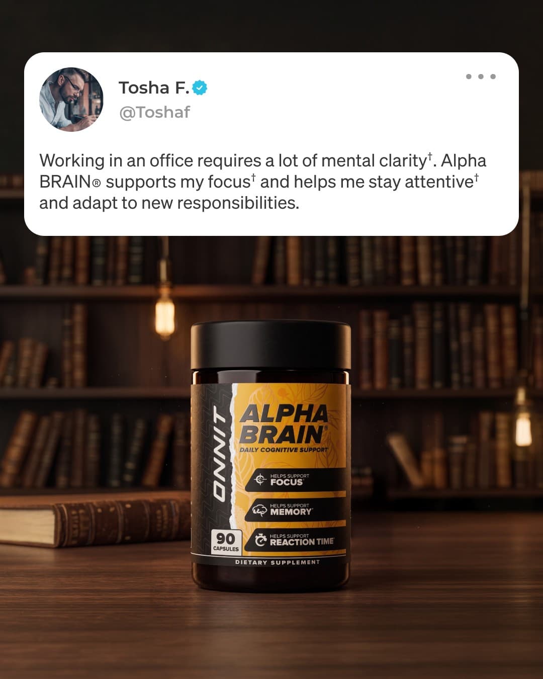 Onnit · Social Media Mockup ad