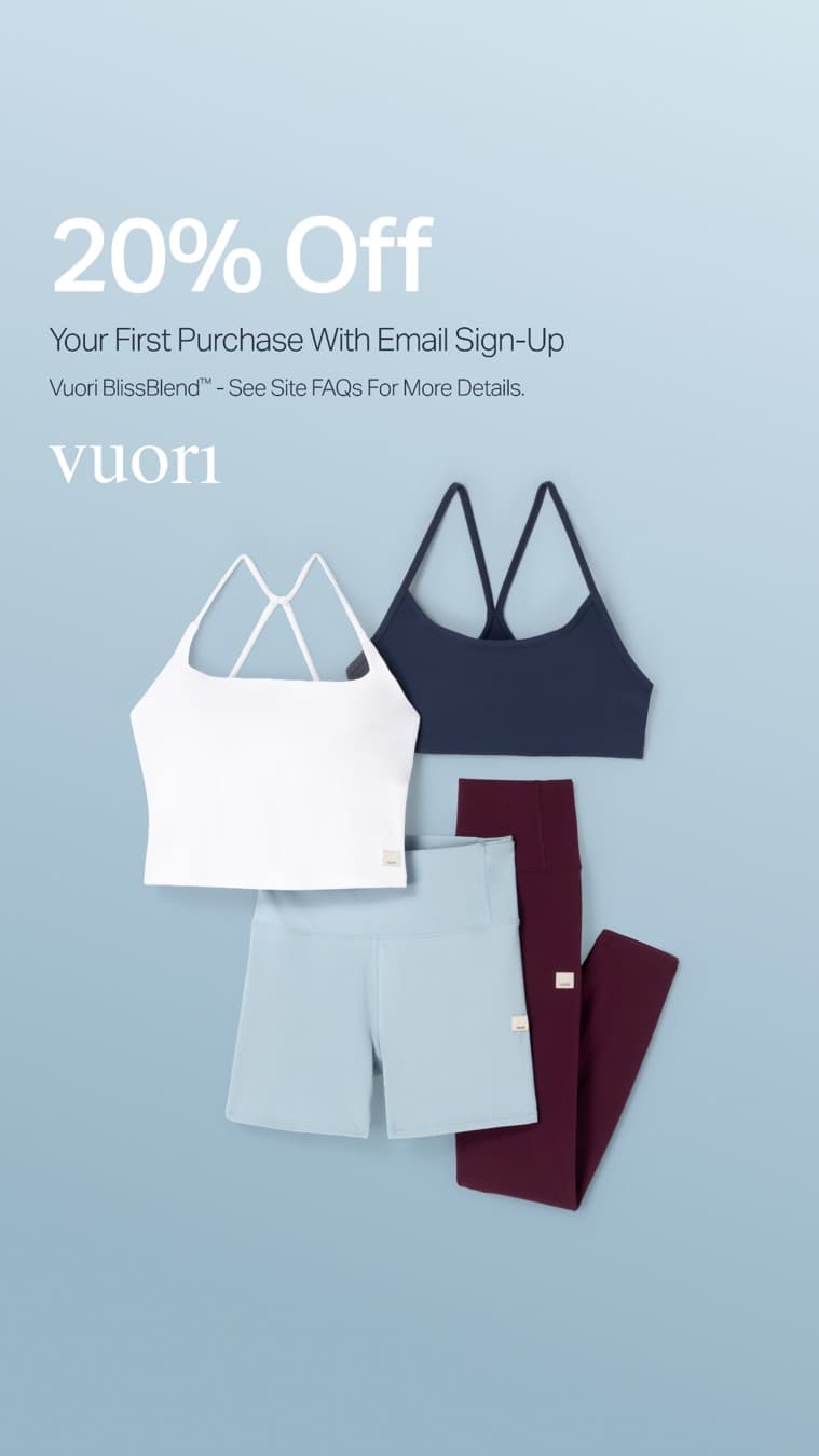 Vuori · Offer-First Banner ad