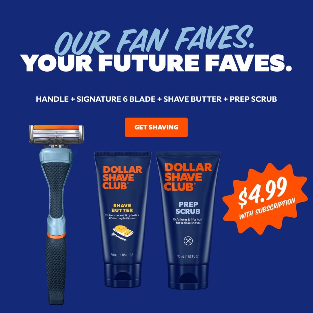 Dollar Shave Club · Offer-First Banner ad
