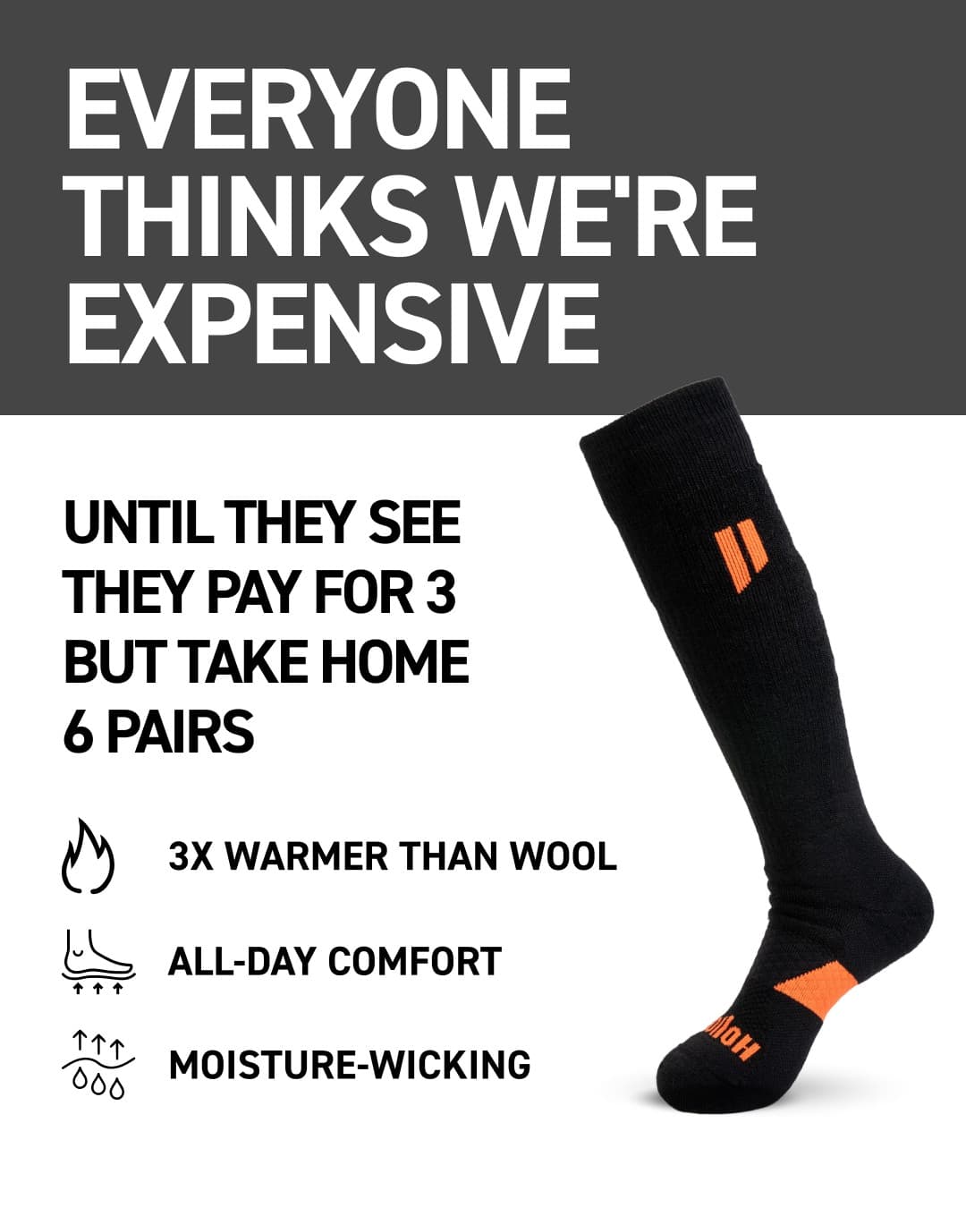 Hollow Alpaca Socks · Offer-First Banner ad