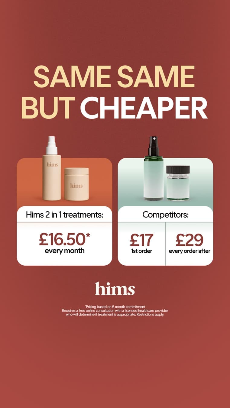 hims · Us vs. Them ad