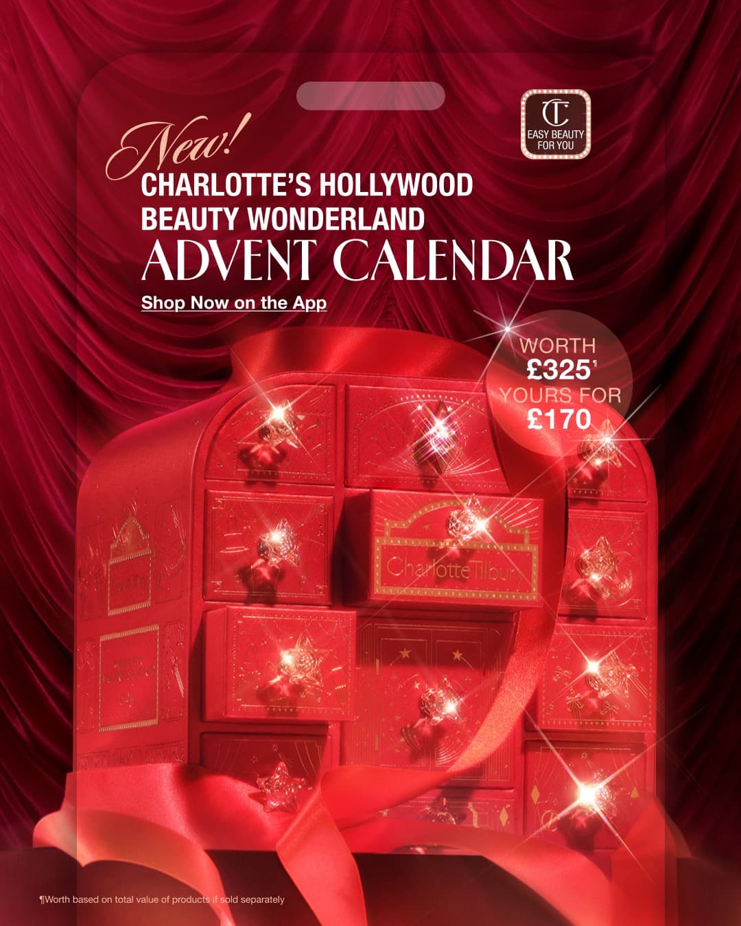 Charlotte Tilbury · Offer-First Banner ad