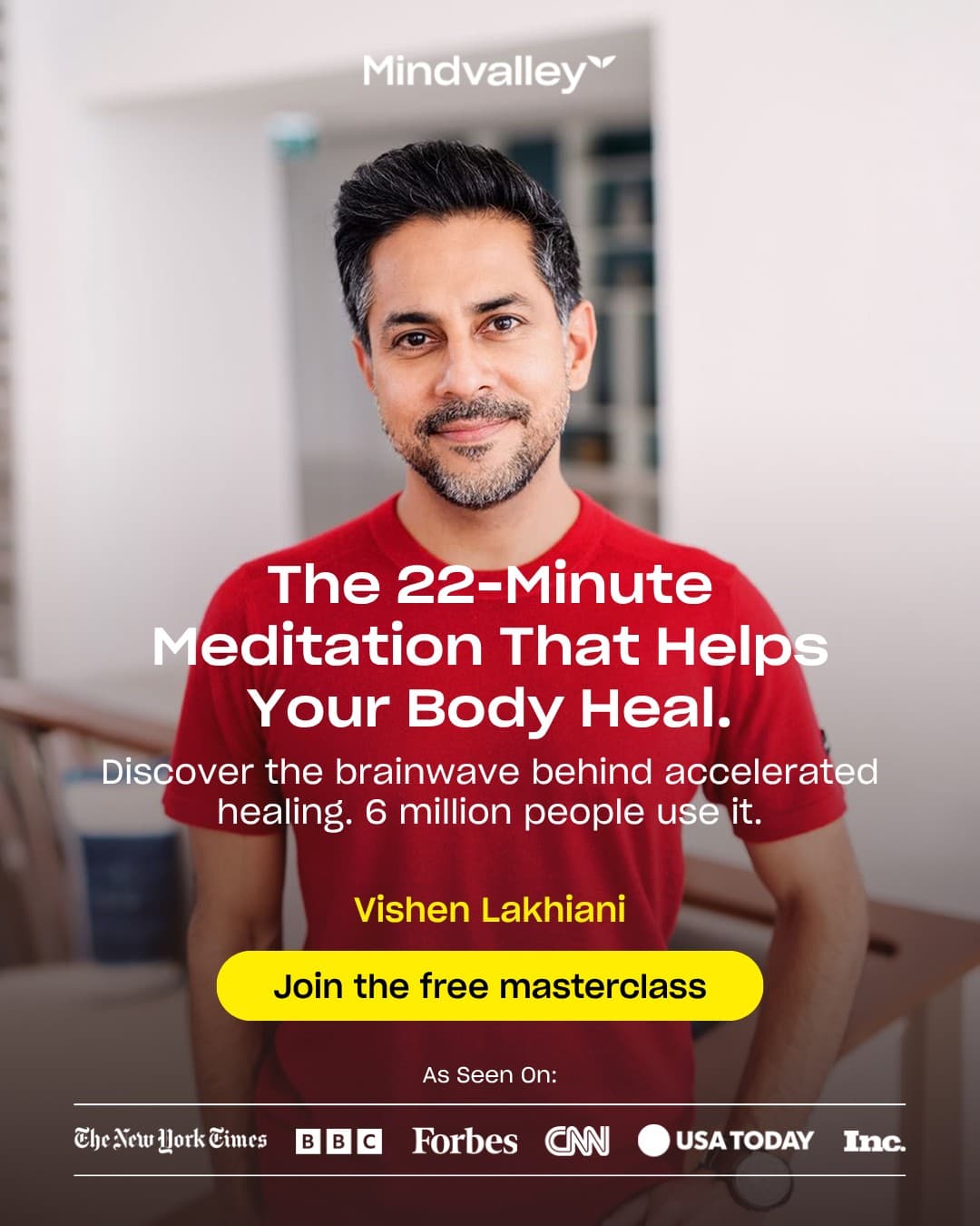 Mindvalley · Press ad