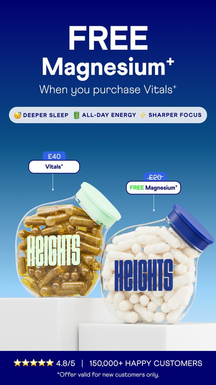 Your Heights · Offer-First Banner ad