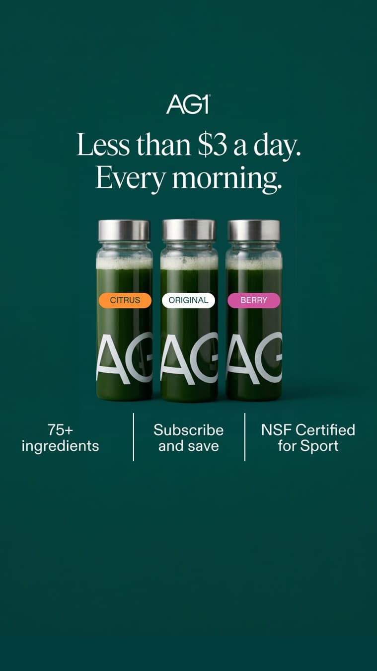 AG1 by Athletic Greens · Product Image ad
