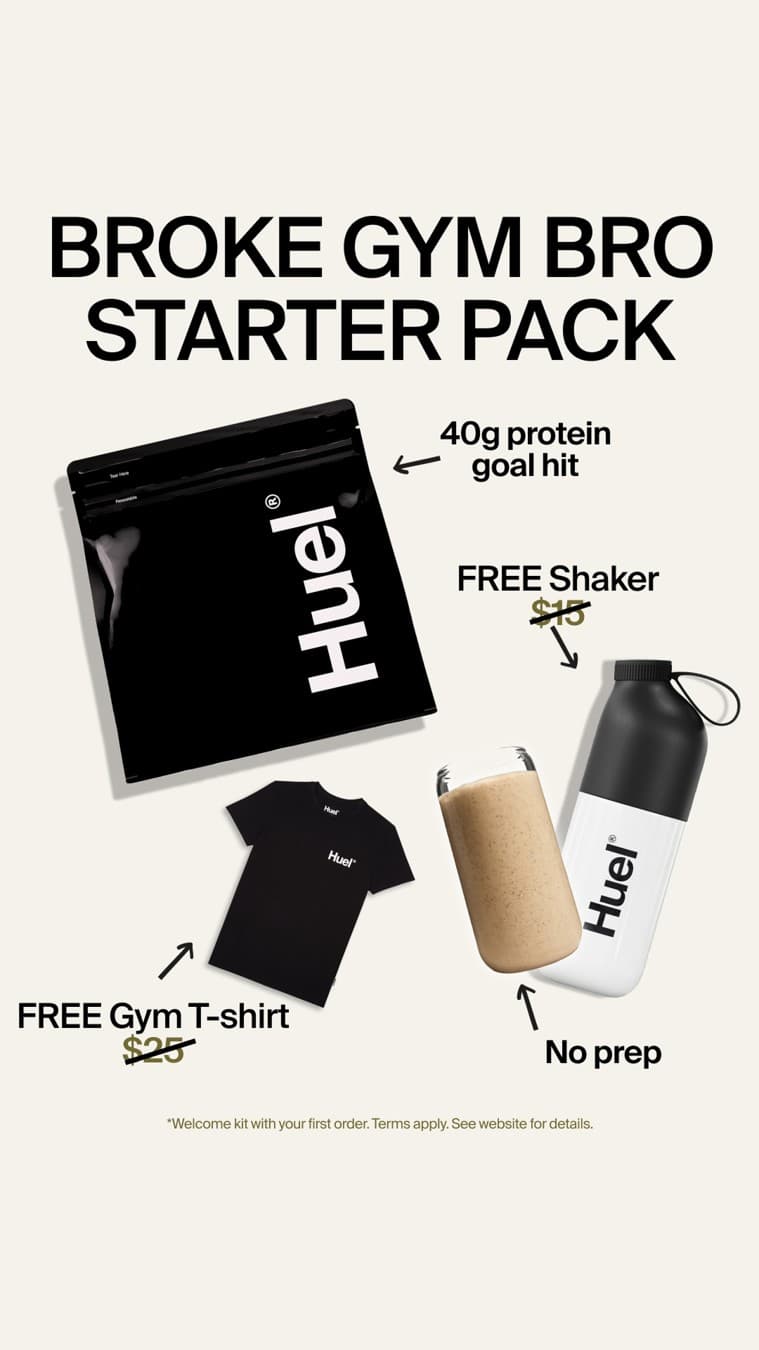 Huel ยท Feature Benefit Pointout ad