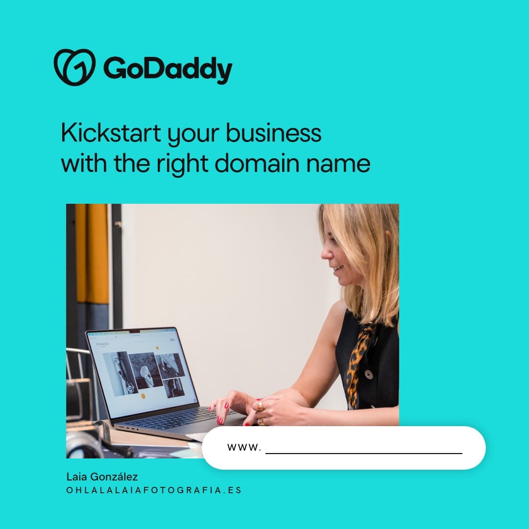 GoDaddy · Lifestyle Image ad