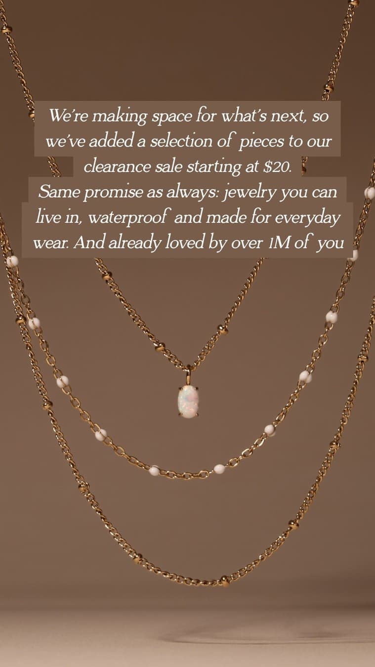 Atolea Jewelry · Offer-First Banner ad