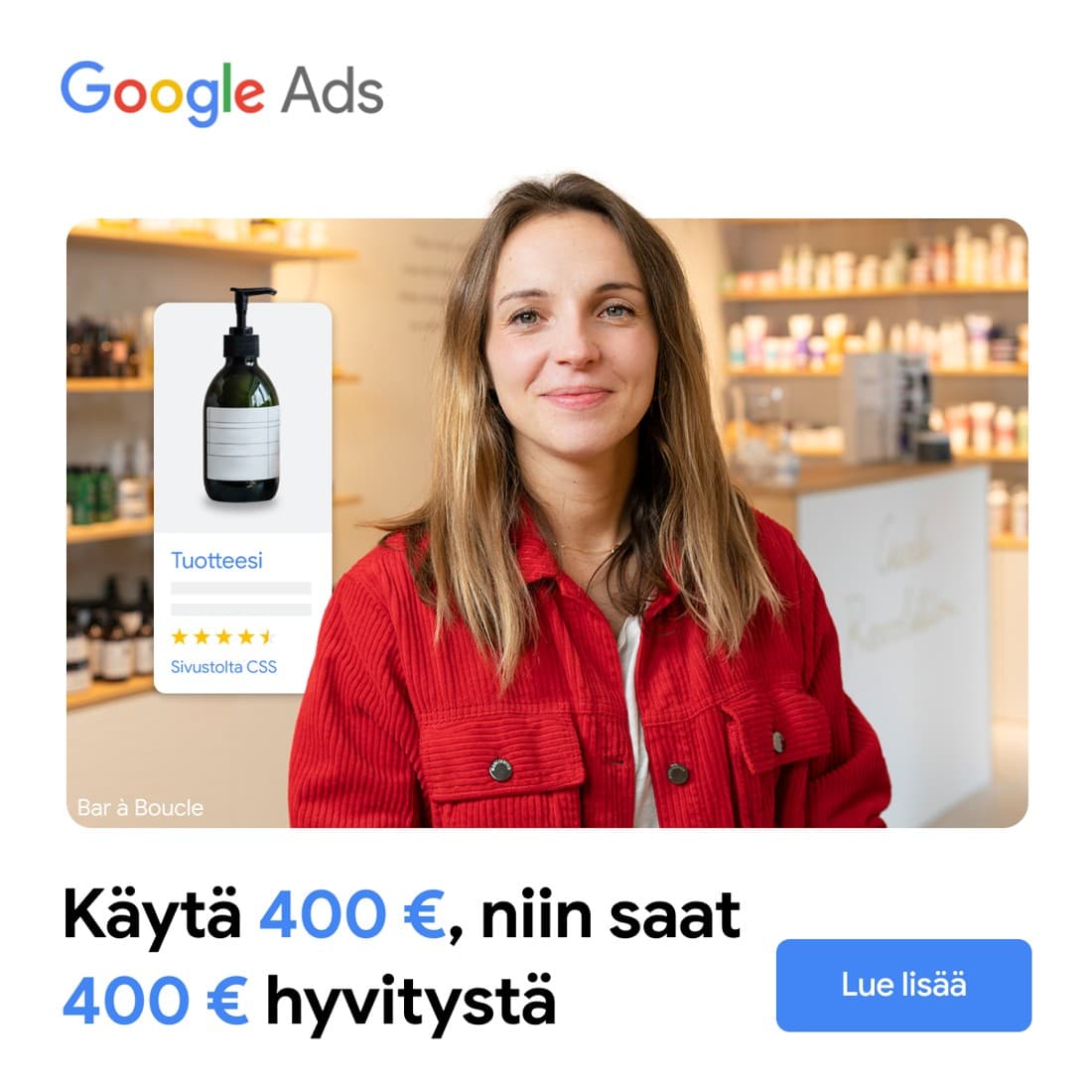 Google Ads · Offer-First Banner ad