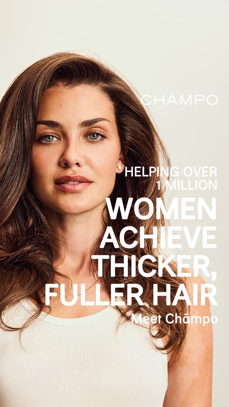Chāmpo Haircare · Editorial ad