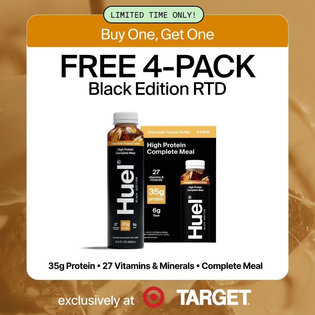 Huel · Offer-First Banner ad