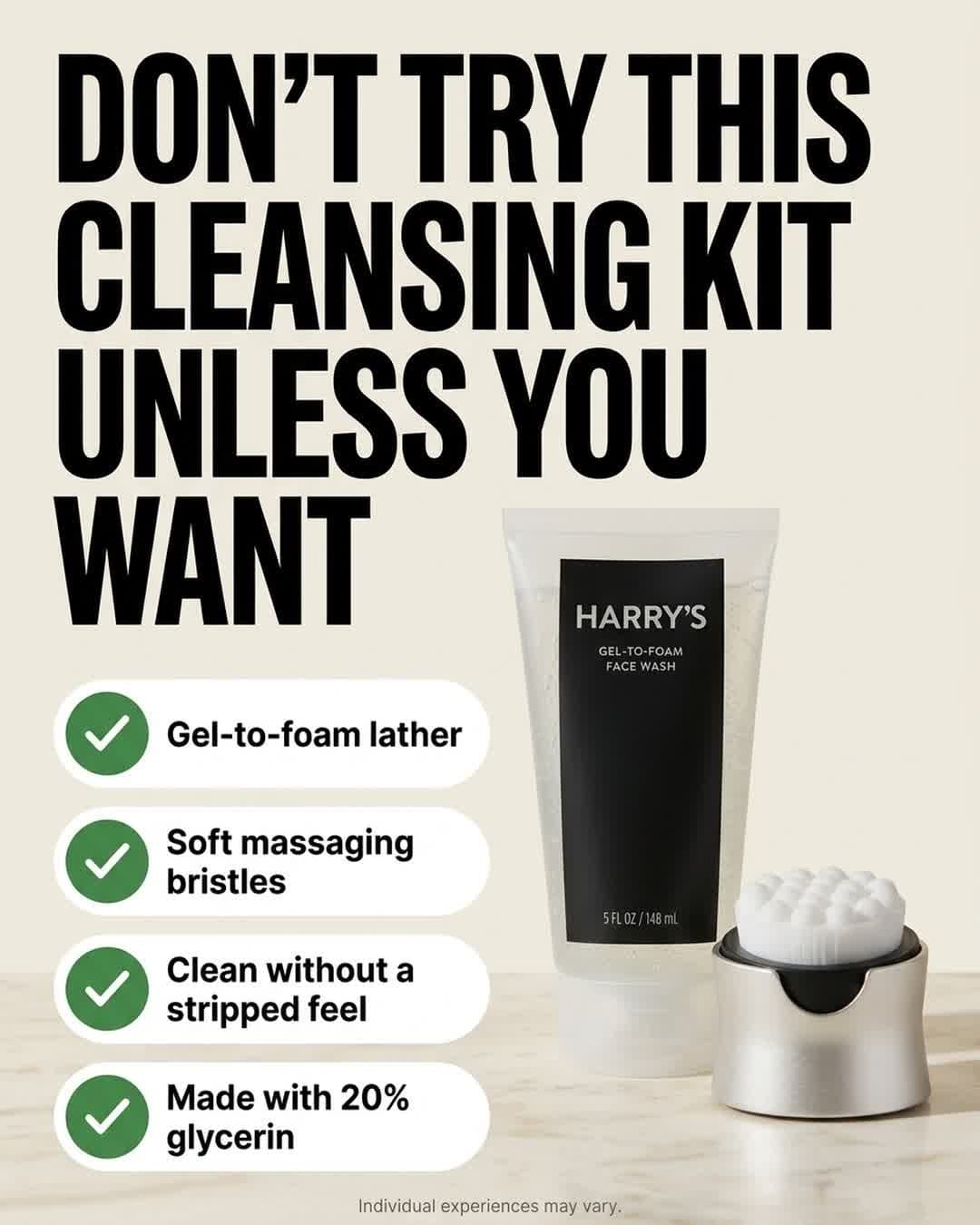 Harry's · Listicle ad