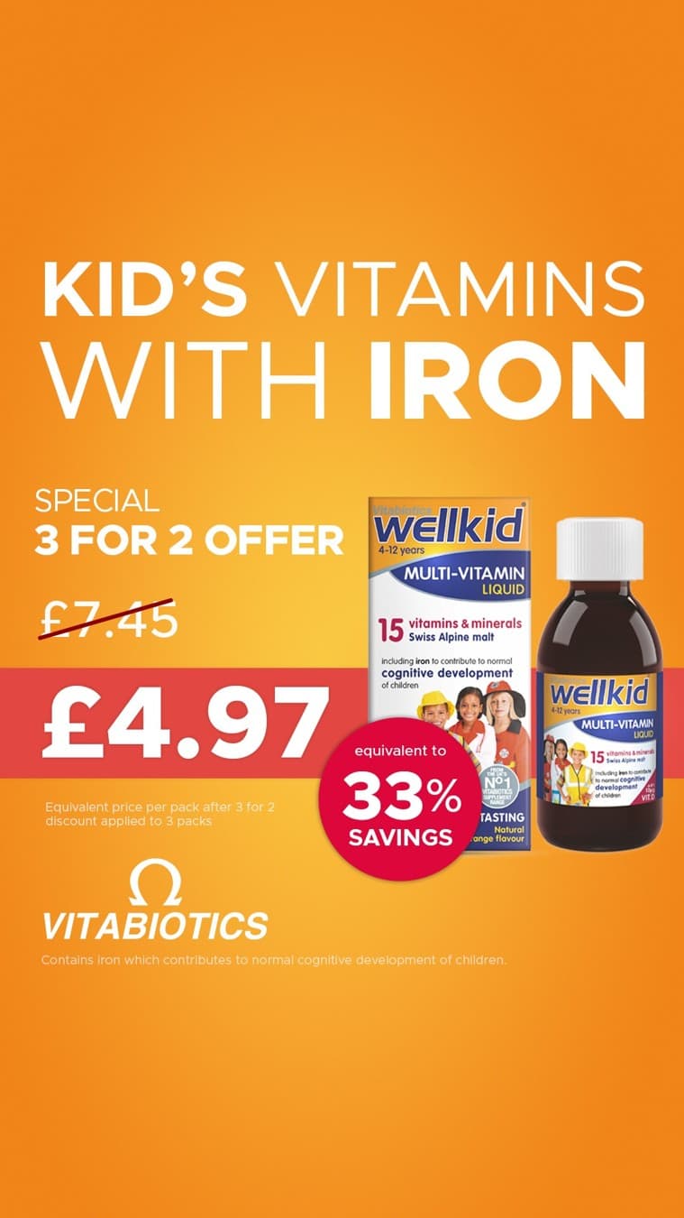 Vitabiotics · Offer-First Banner ad
