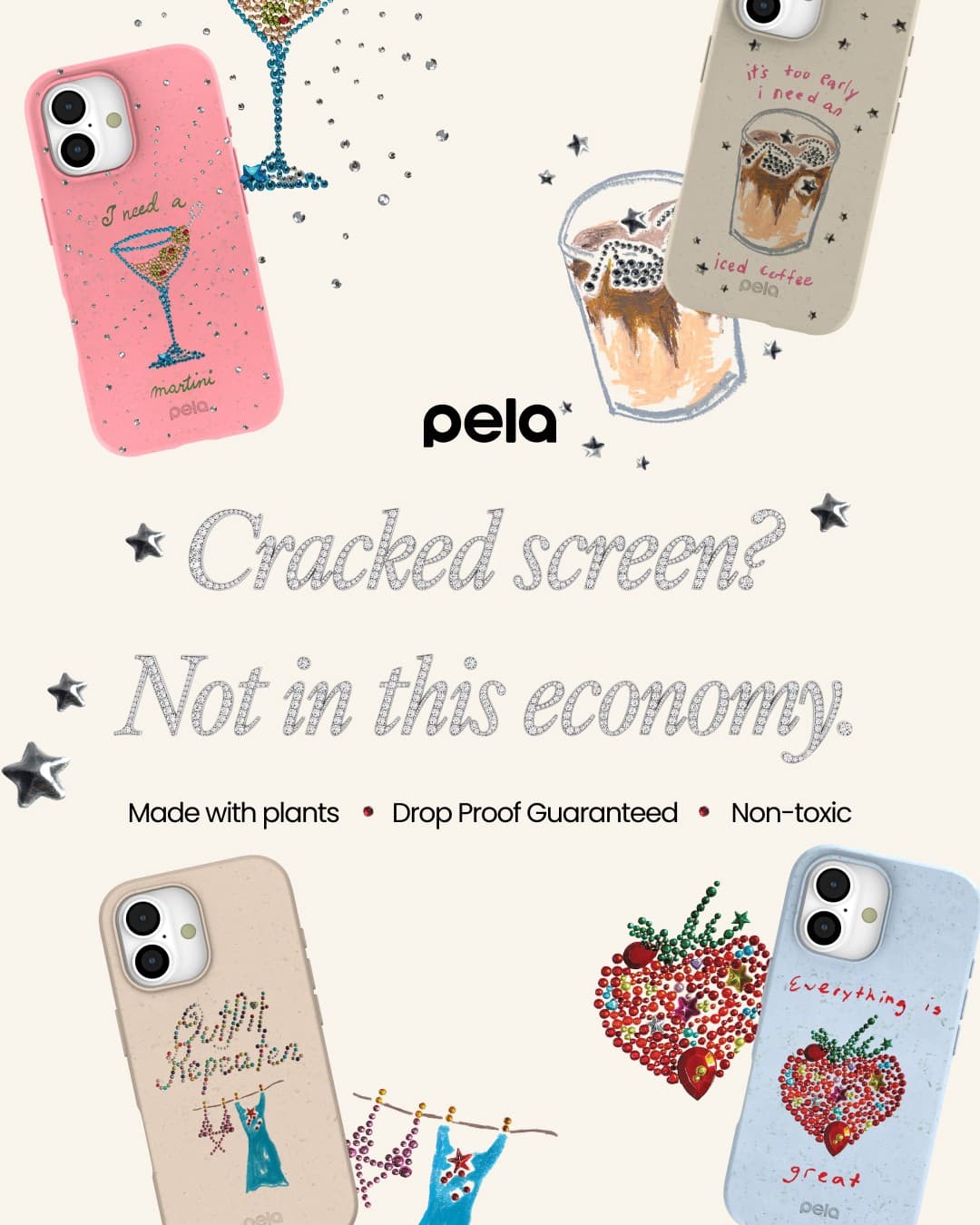 Pela Case · Collage ad