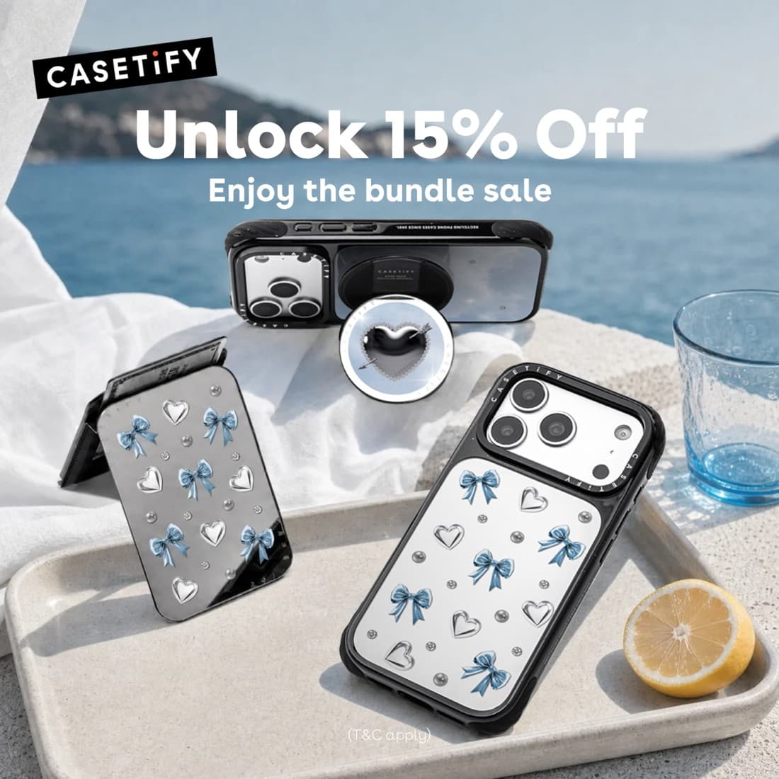 Casetify · Offer-First Banner ad