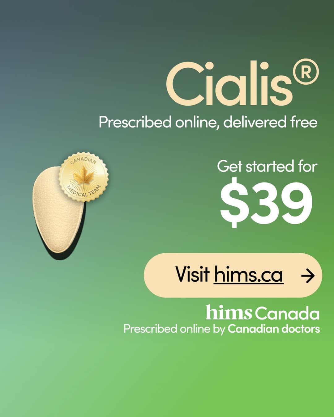 hims · Offer-First Banner ad