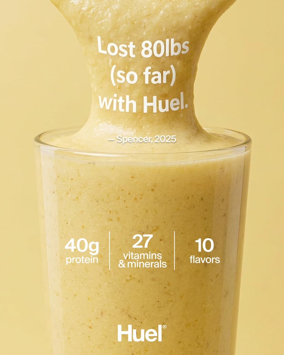 Huel · Review ad