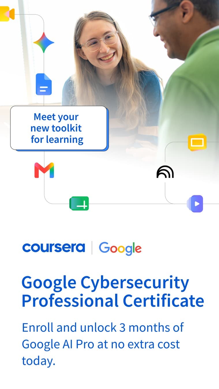 Coursera Ā· Product Image ad