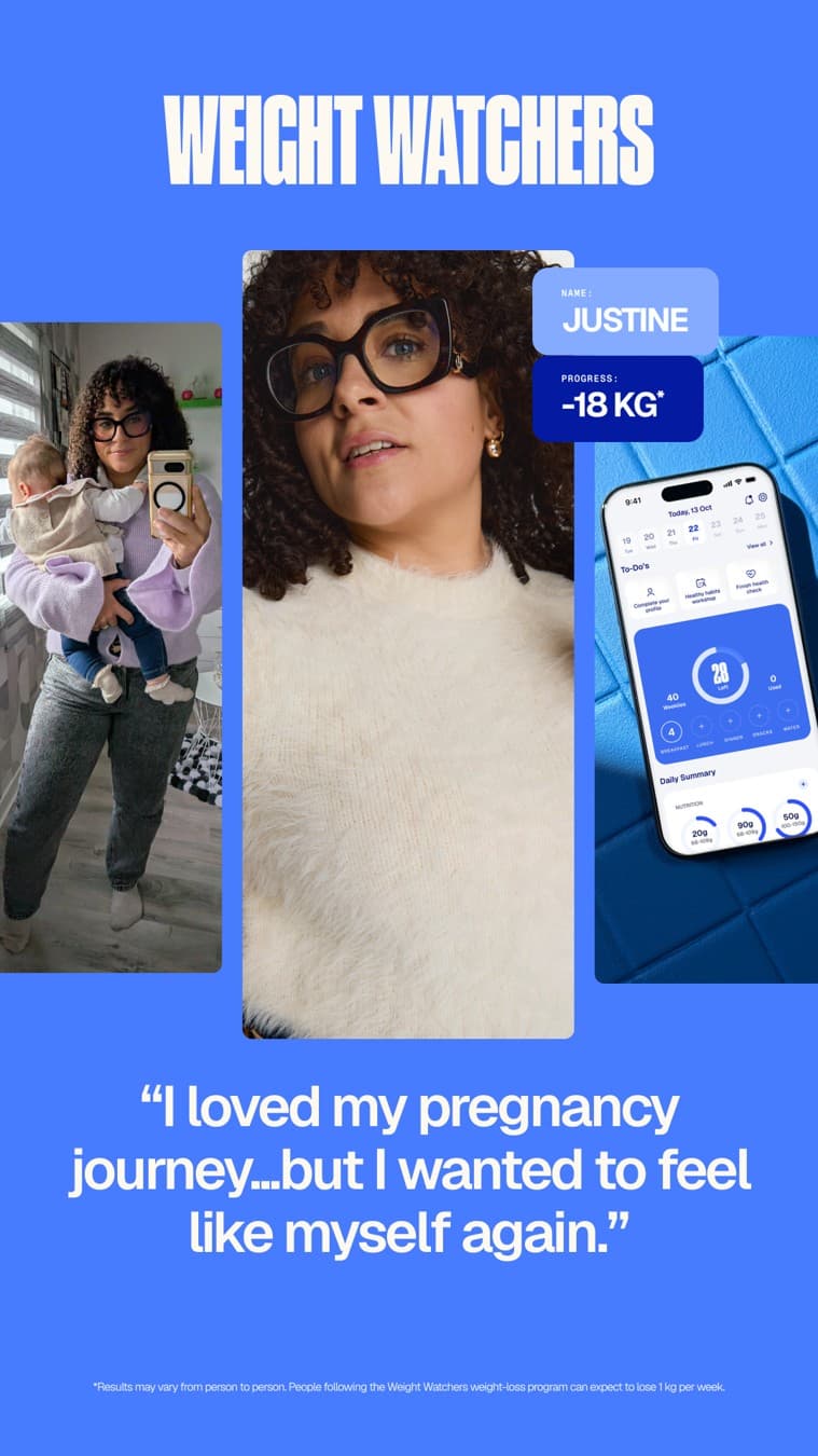 WeightWatchers · Collage ad