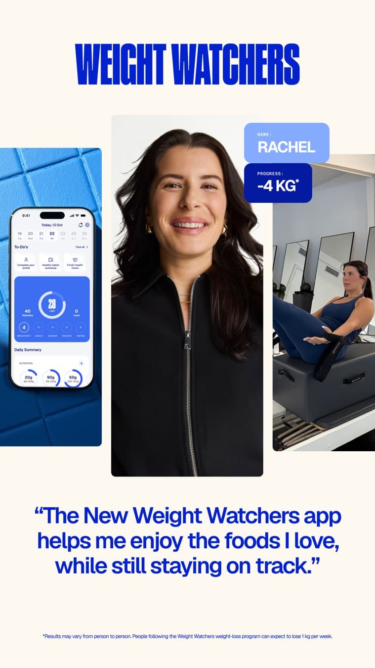 WeightWatchers · Collage ad