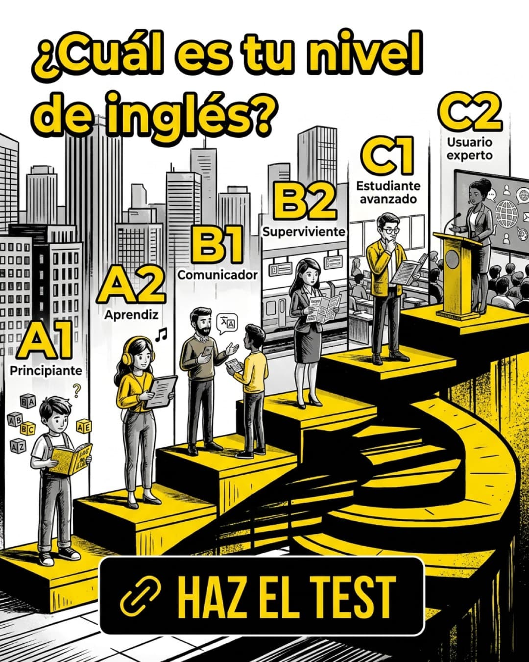 EWA: Learn Languages · Hand-Drawn ad