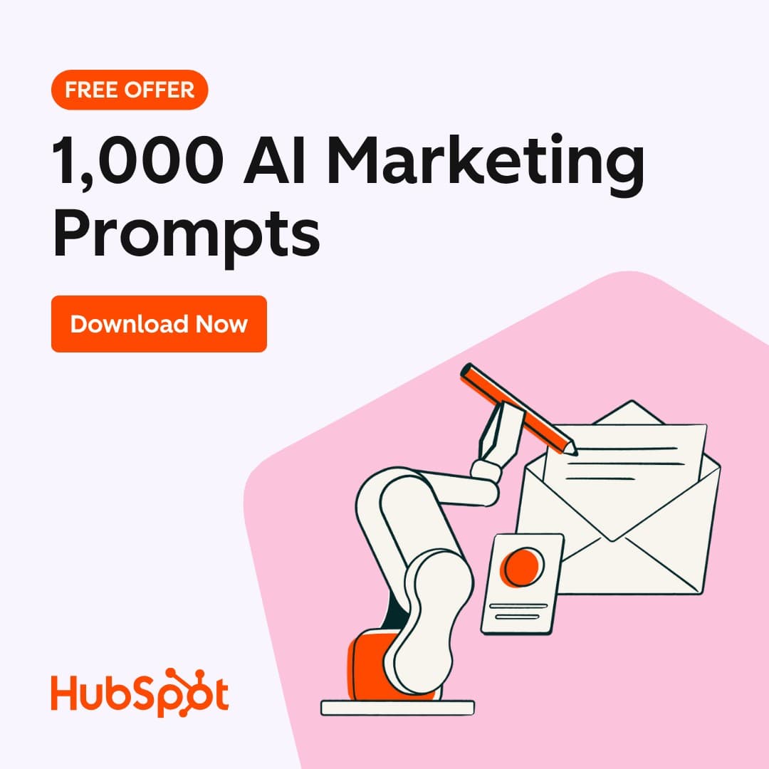 HubSpot · Offer-First Banner ad