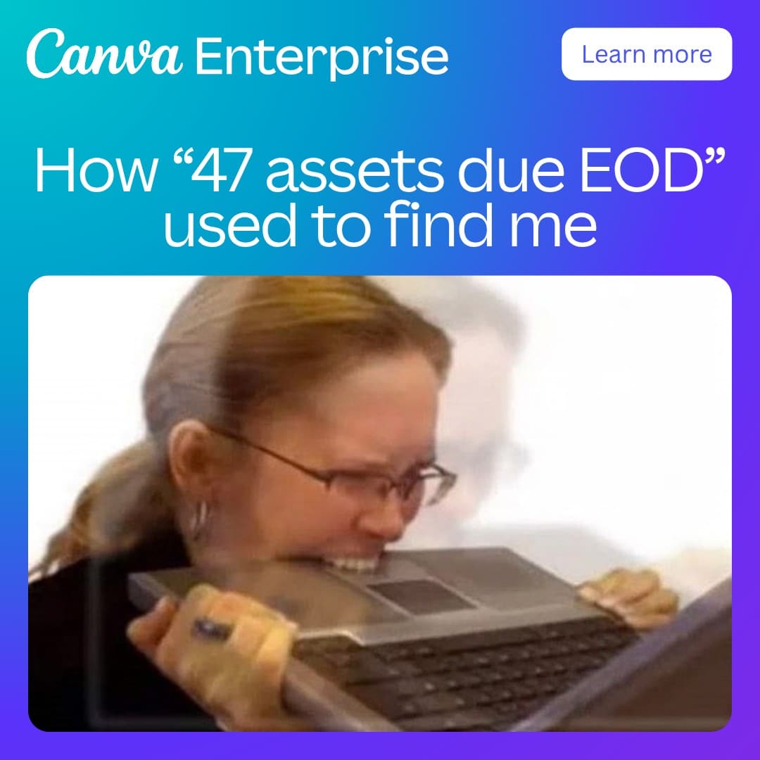 Canva · Meme ad