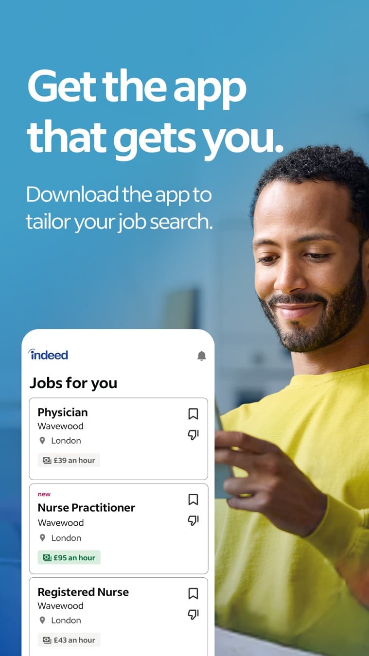 Indeed · Native Search ad