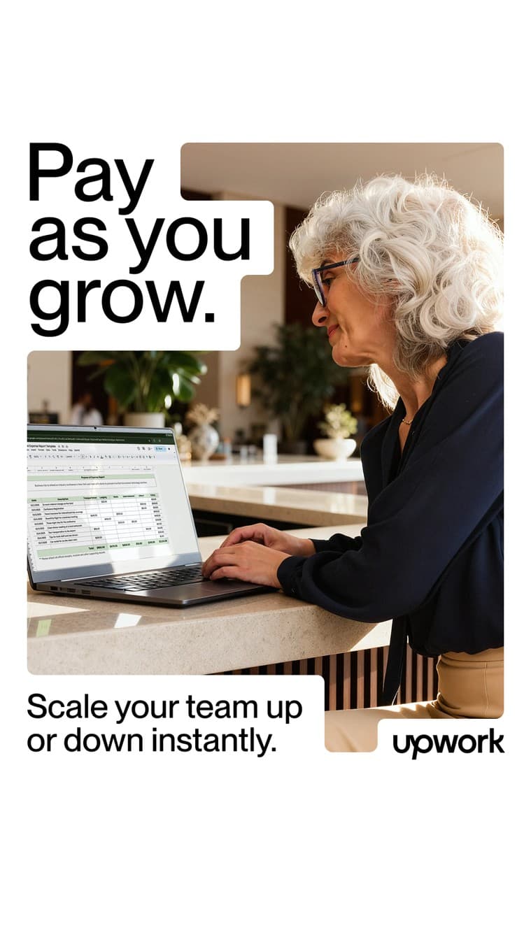 Upwork · Lifestyle Image ad