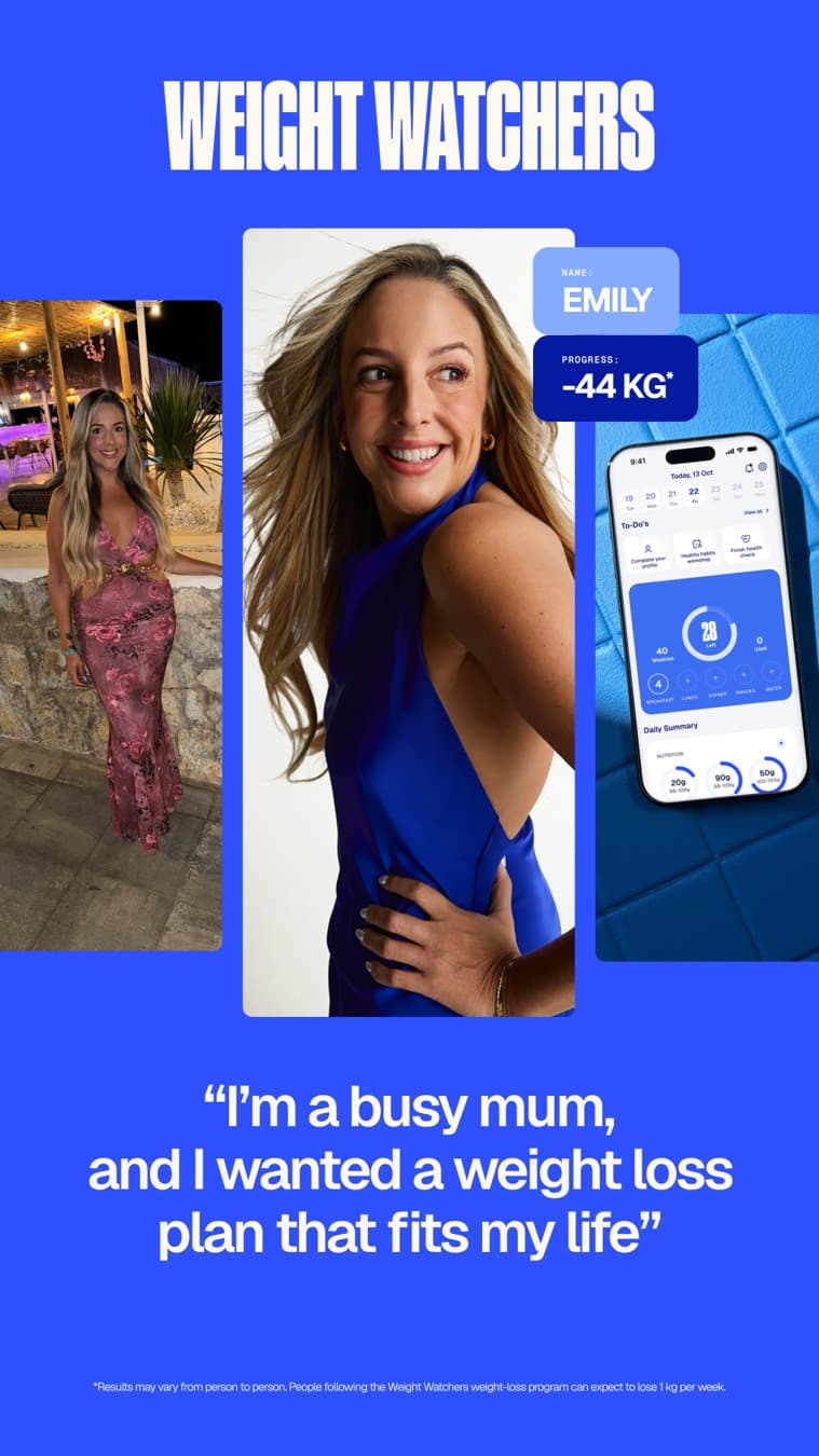 WeightWatchers · Collage ad