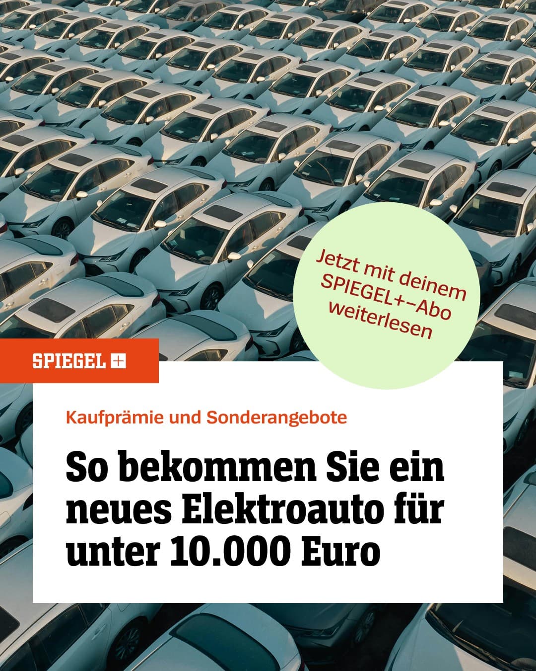 DER SPIEGEL · Offer-First Banner ad