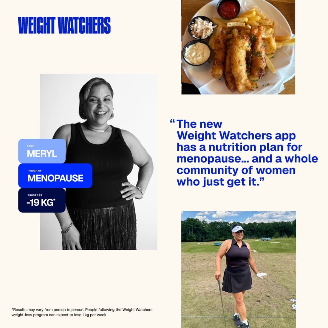WeightWatchers · Collage ad