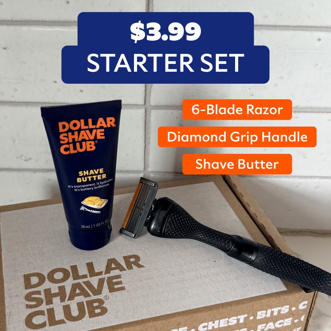Dollar Shave Club · Offer-First Banner ad