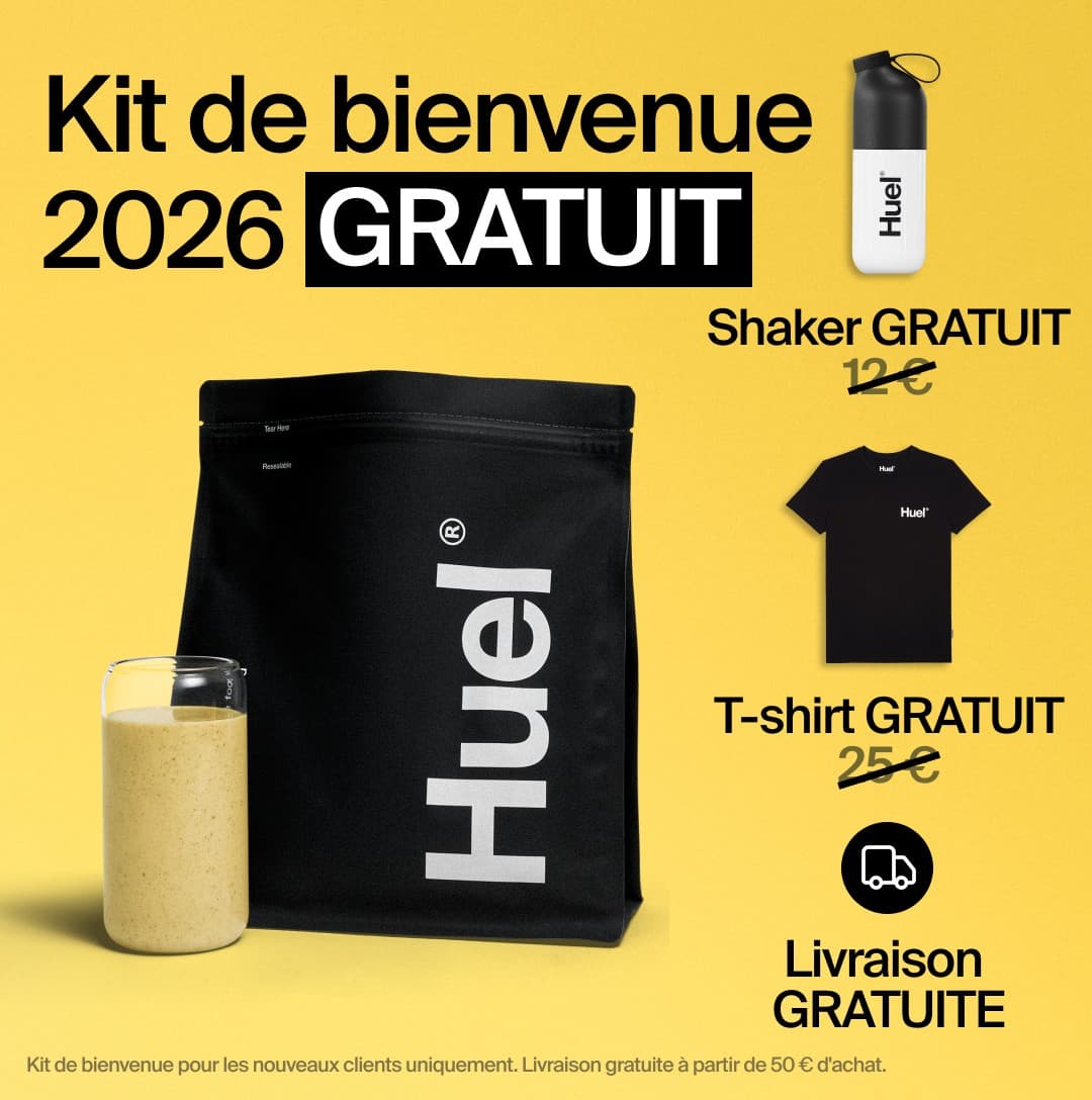 Huel · Offer-First Banner ad