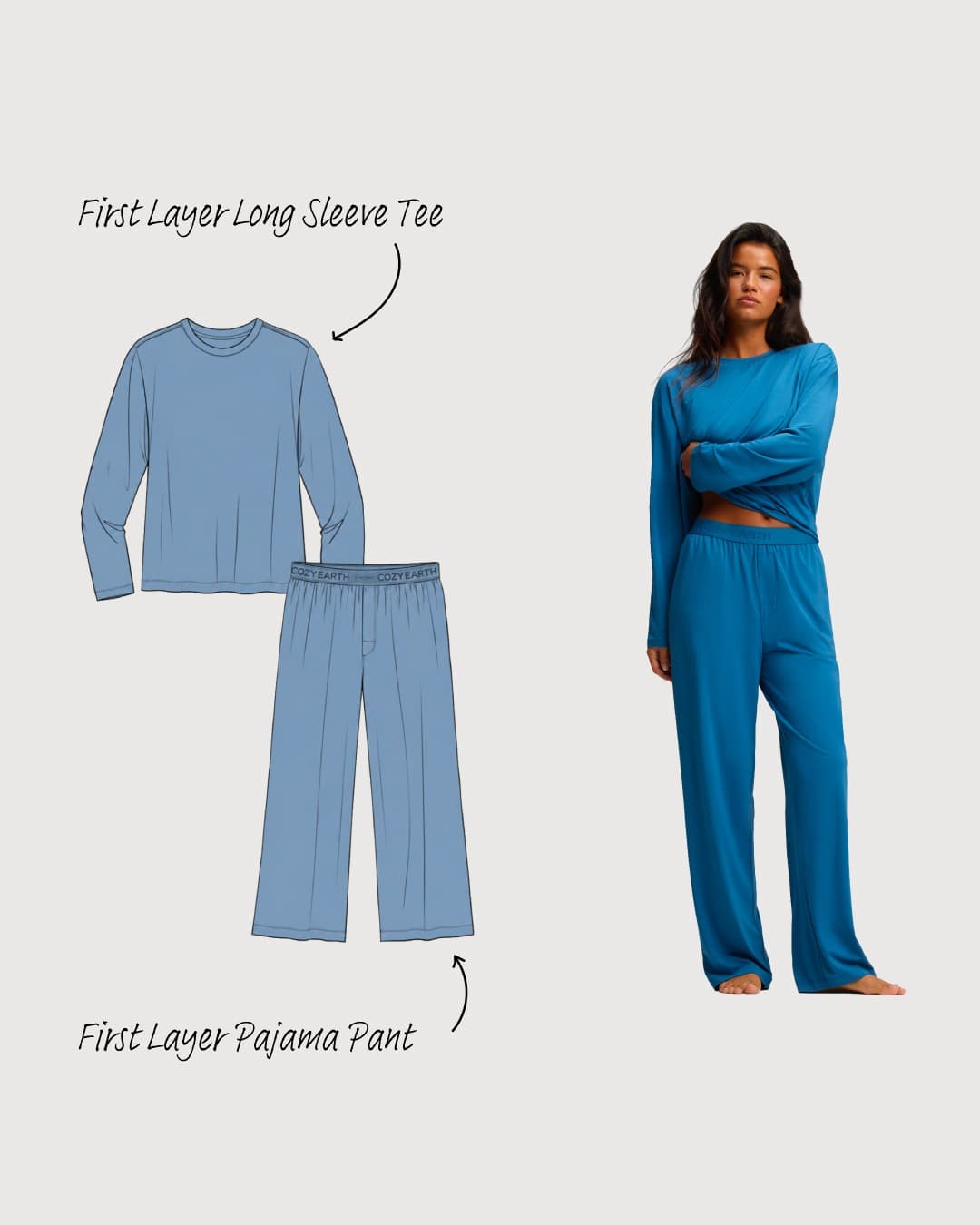 Cozy Earth · Feature Benefit Pointout ad