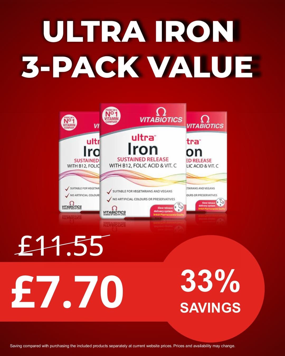 Vitabiotics · Offer-First Banner ad