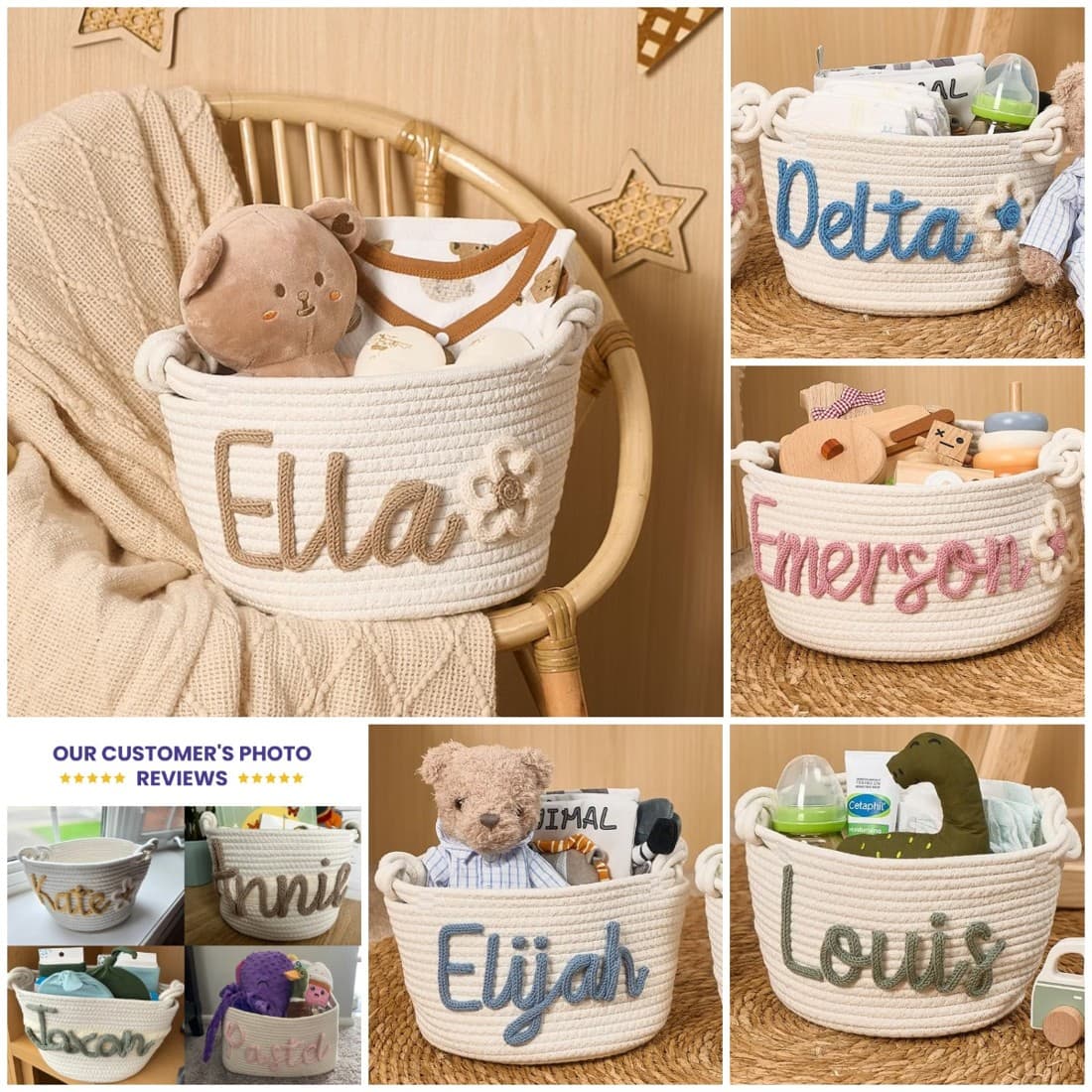 Baby Knits · Collage ad