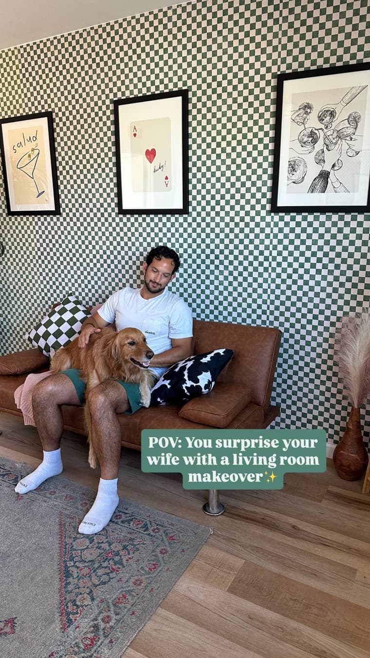Society6 · UGC Overlay ad