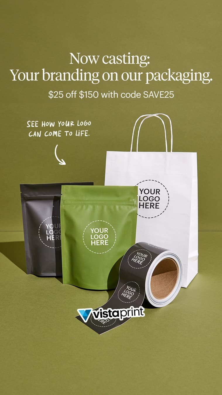 VistaPrint · Product Image ad