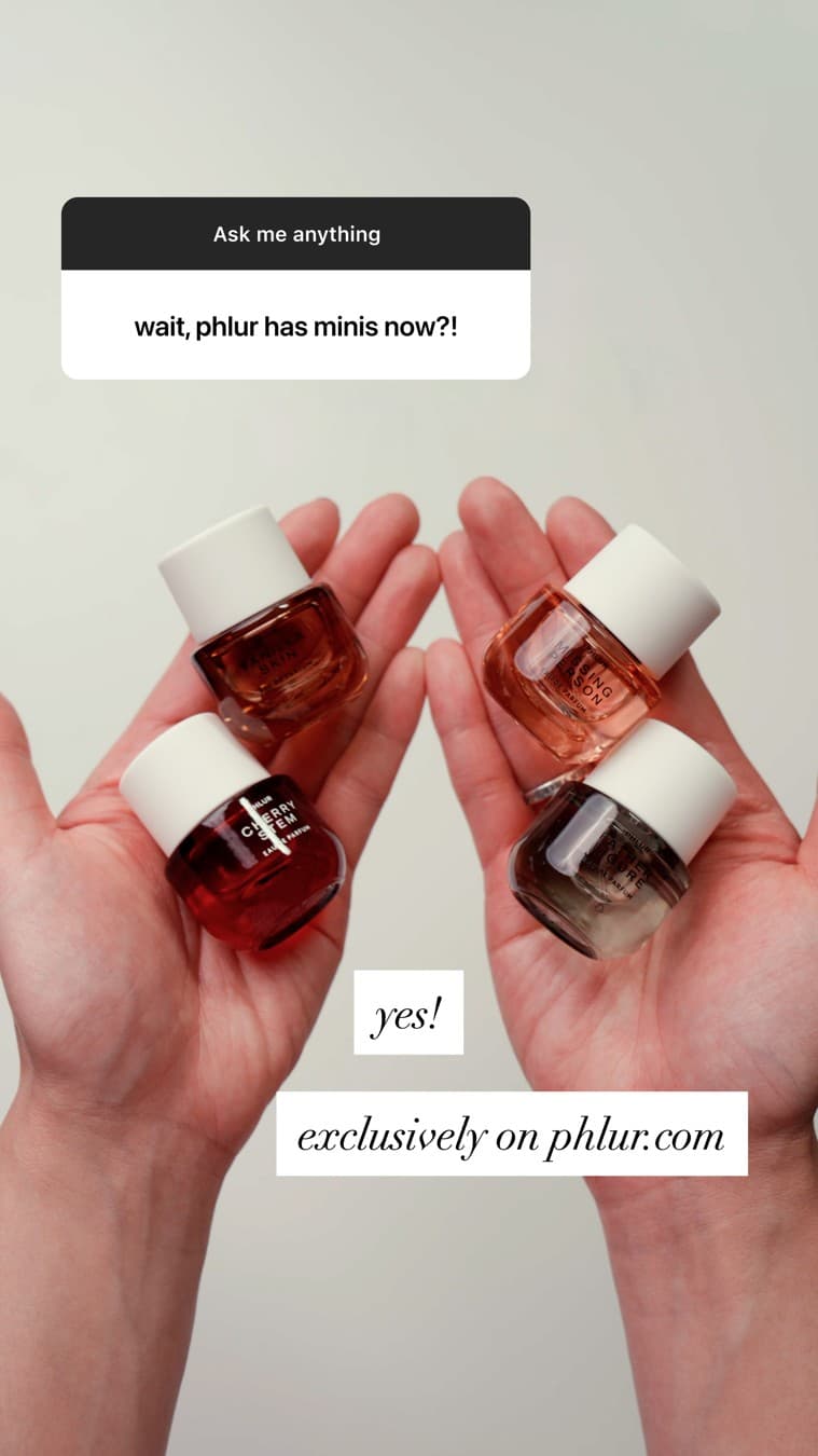 PHLUR · Social Media Mockup ad